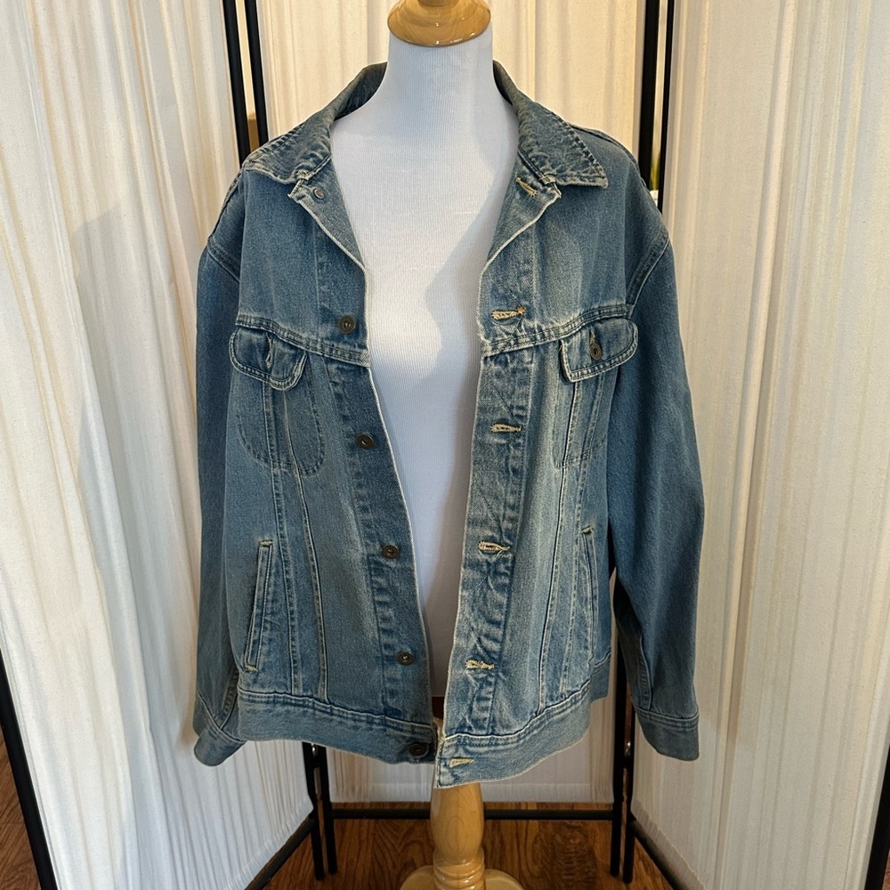 Lee Blue Bomber Varsity Jacket